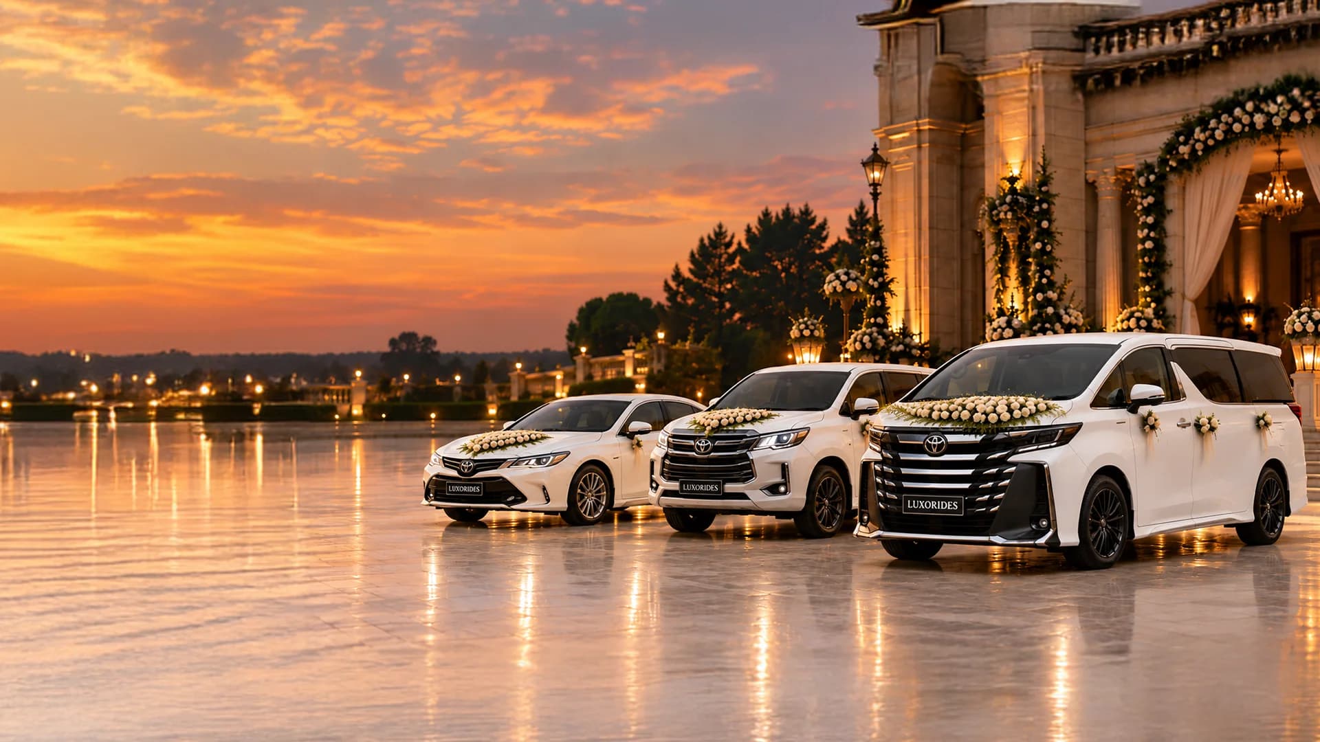 Toyota wedding car