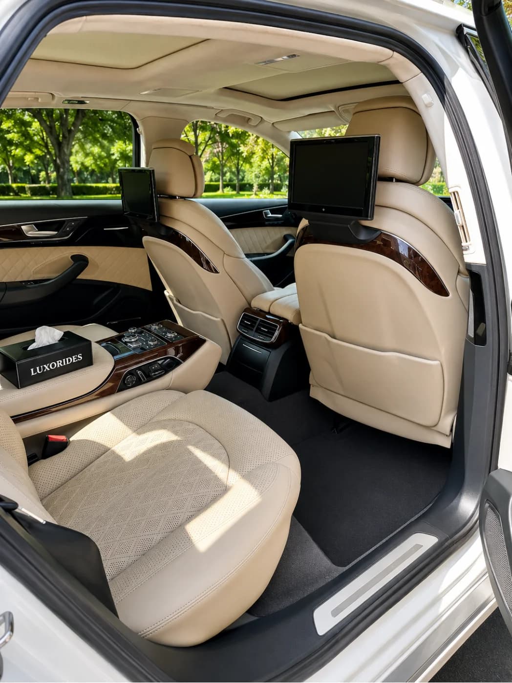 Audi A8 cabin interior 2