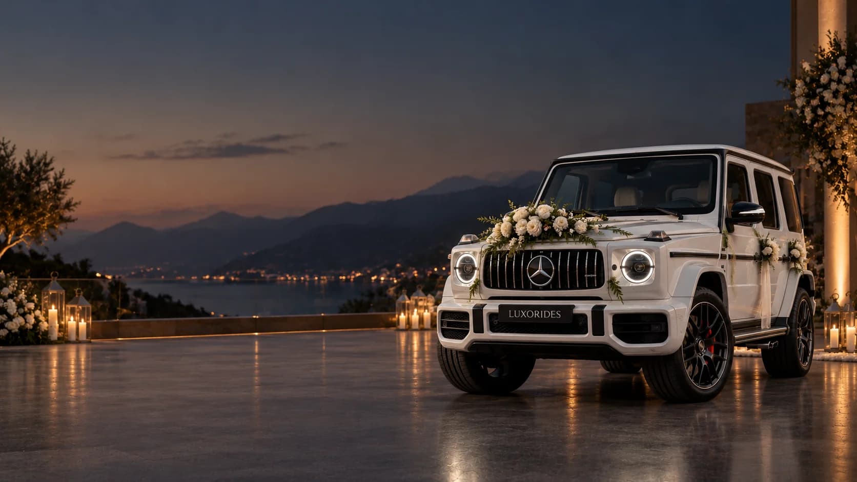 Mercedes-Benz G Wagon wedding car