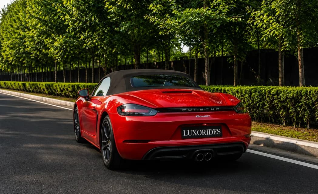 Porsche 718 Boxster exterior view 2