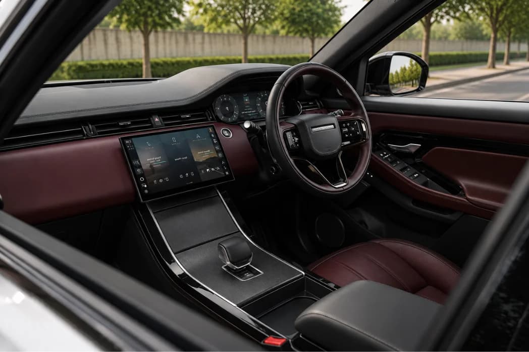 Range Rover Evoque cabin interior 3