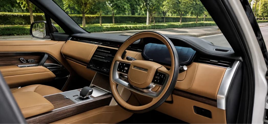 Range Rover Vogue Autobiography WHITE cabin interior 3