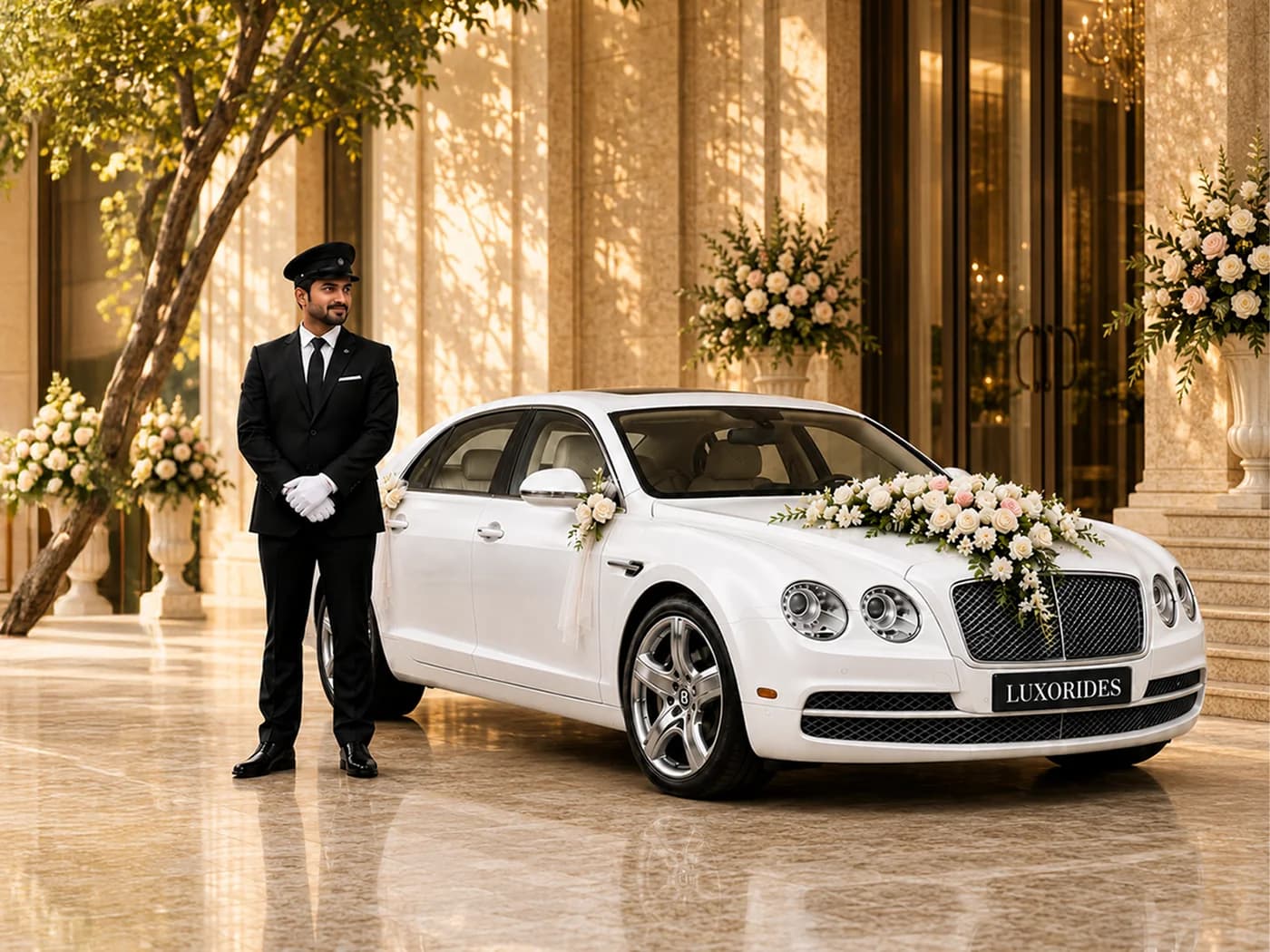 Bentley wedding experience