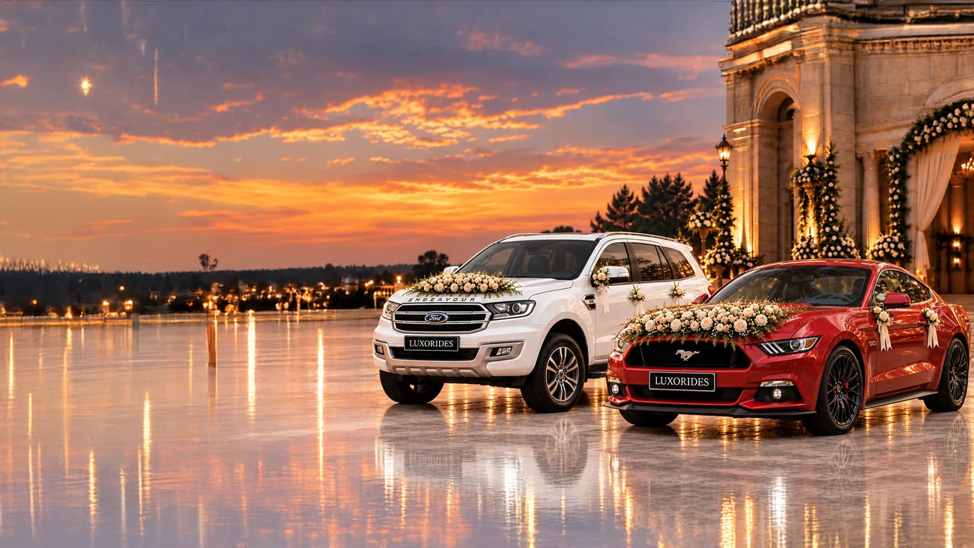 Ford wedding car