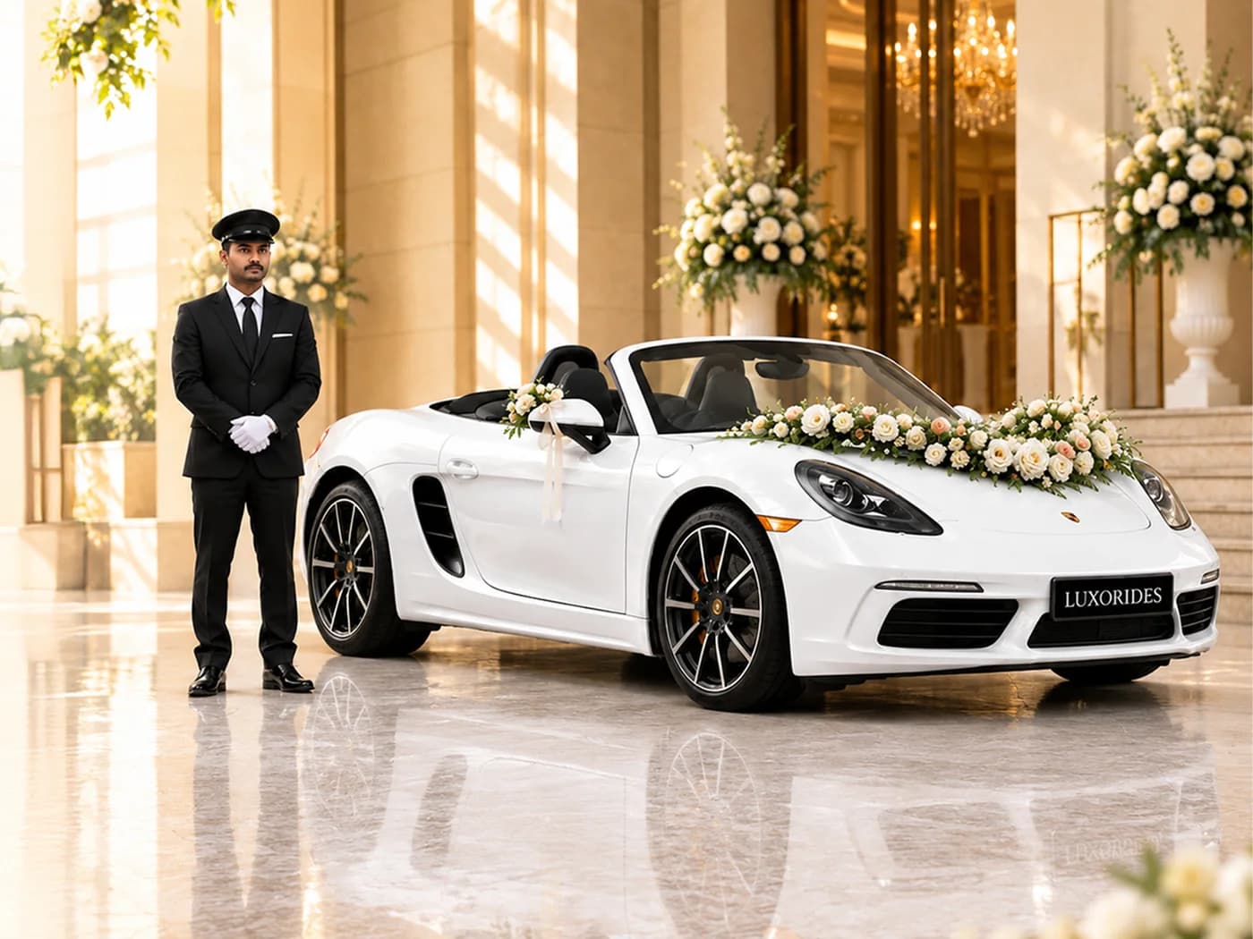 Porsche wedding experience