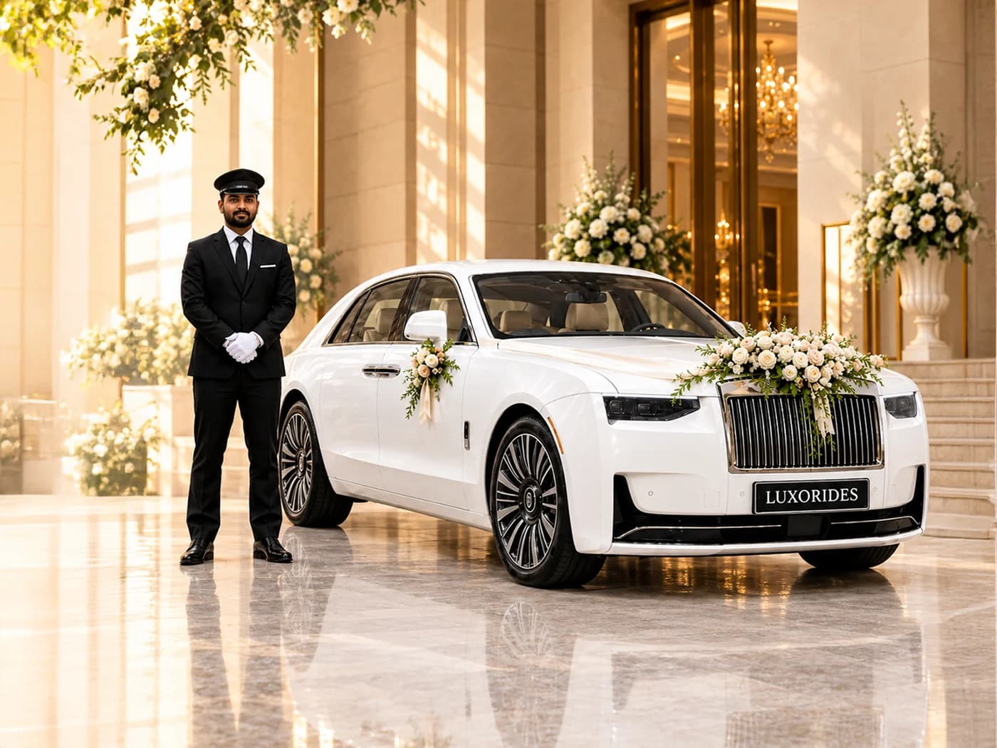 Rolls-Royce wedding experience