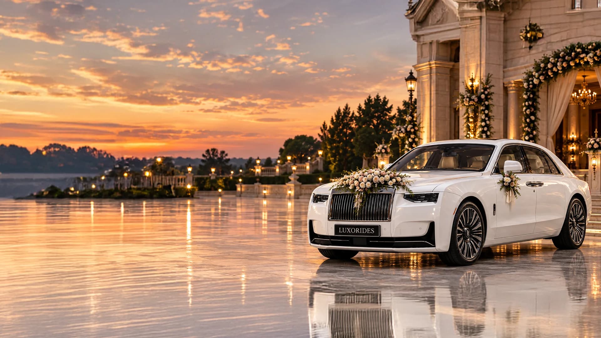Rolls-Royce wedding car