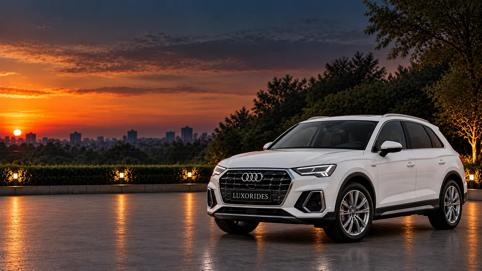 Audi Q5 wedding car