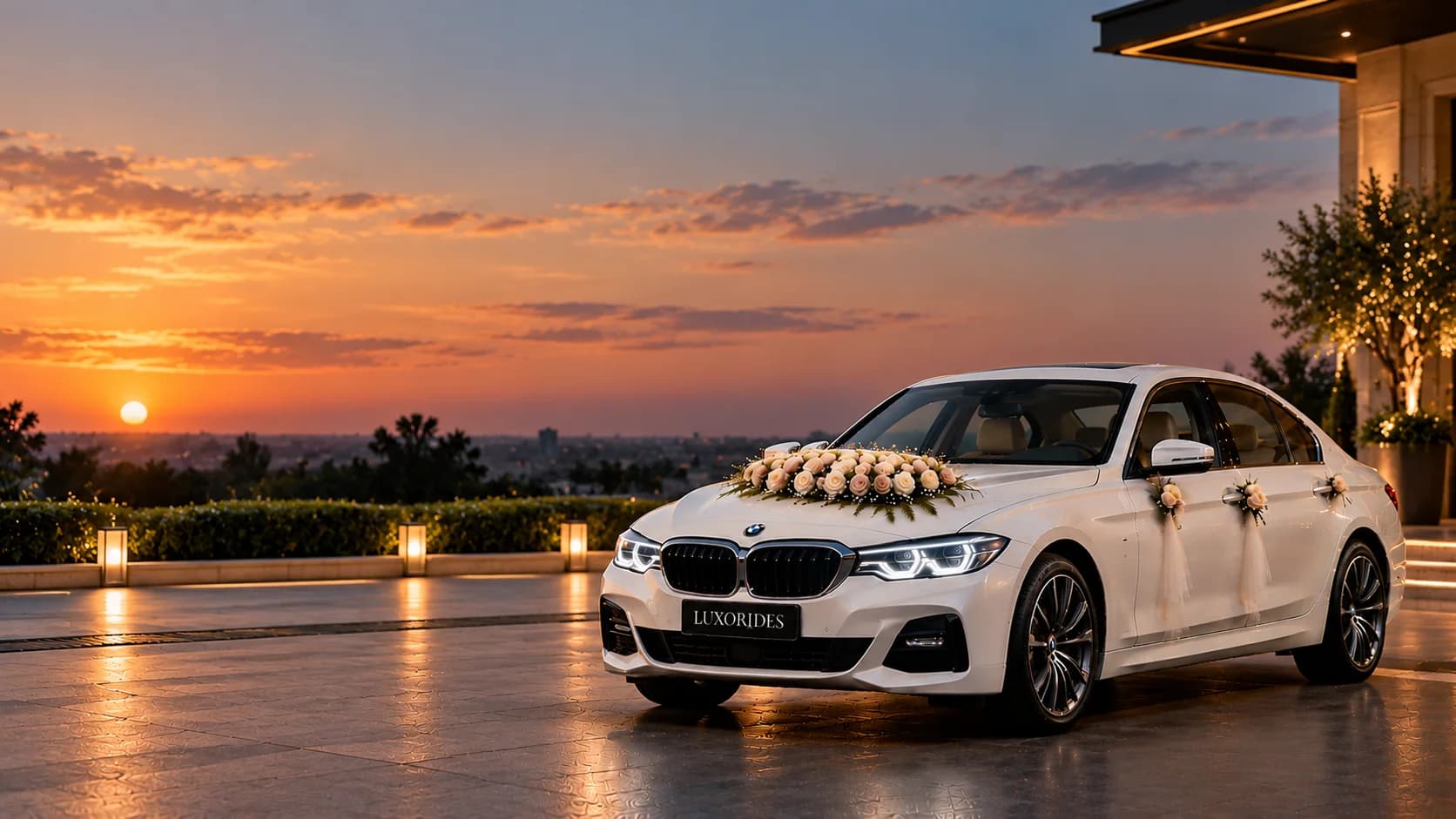BMW 3 Series wedding car