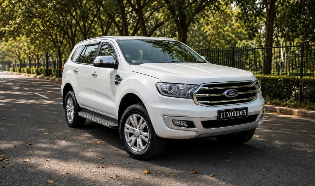 Ford Endeavour wedding car exterior