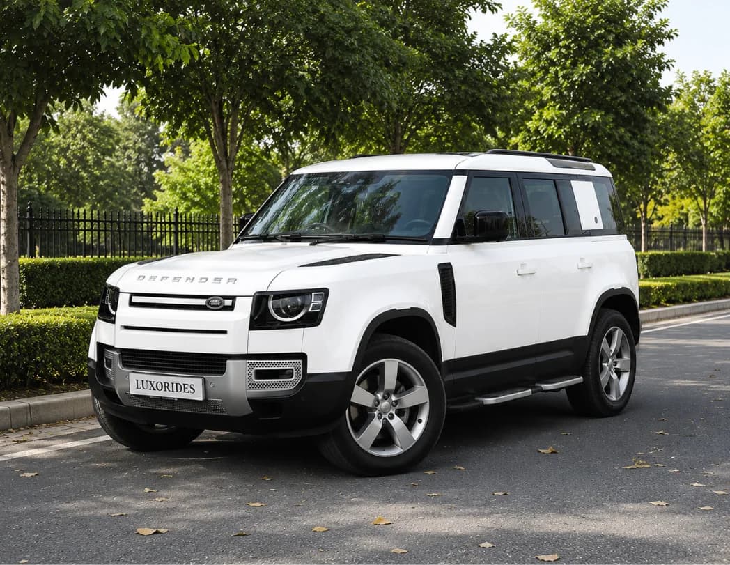 Land Rover Defender wedding car exterior