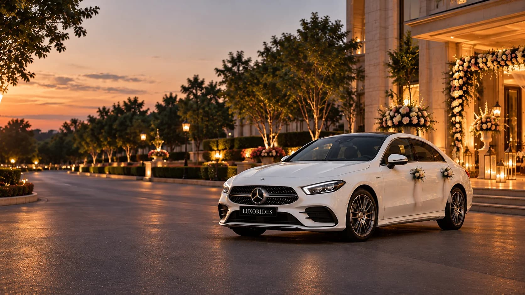 Mercedes-Benz CLA wedding car