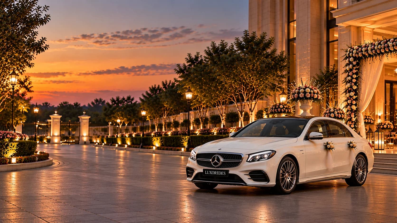 Mercedes-Benz E-Class wedding car