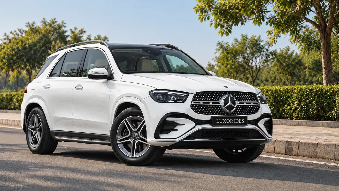 Mercedes-Benz GLE 450 wedding car exterior