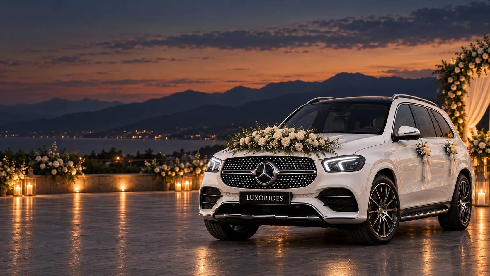 Mercedes-Benz GLE 450 wedding car