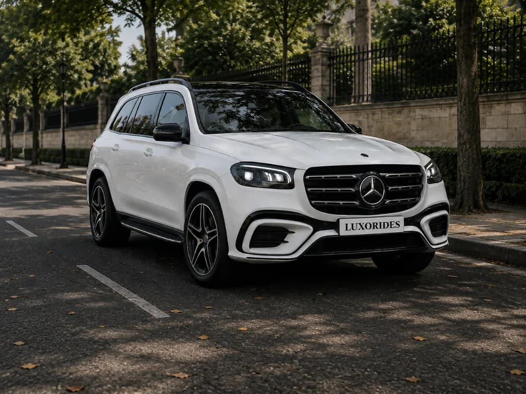 Mercedes-Benz GLS 450 wedding car exterior