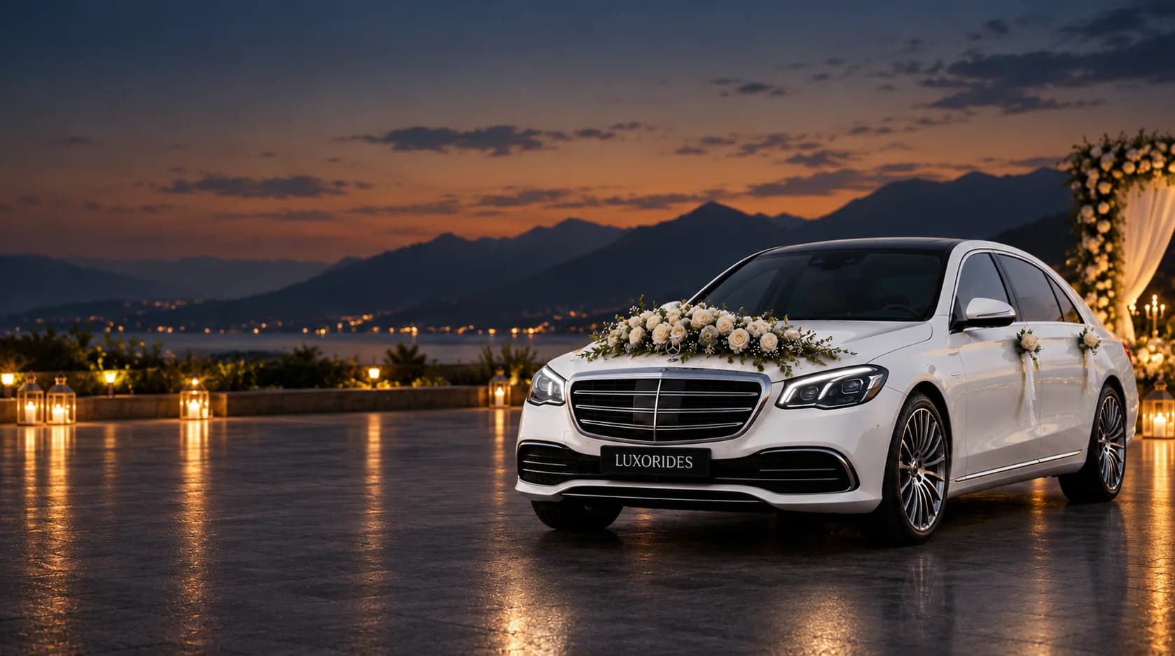 Mercedes-Benz S-Class wedding car